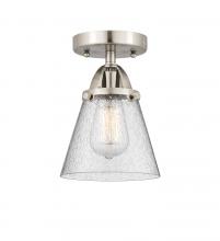 Innovations Lighting 288-1C-SN-G64 - Cone - 1 Light - 6 inch - Brushed Satin Nickel - Semi-Flush Mount