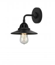 Innovations Lighting 288-1W-BK-M6-BK - Railroad - 1 Light - 8 inch - Matte Black - Sconce