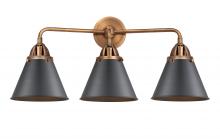 Innovations Lighting 288-3W-AC-M13-BK - Appalachian - 3 Light - 26 inch - Antique Copper - Bath Vanity Light