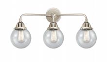 Innovations Lighting 288-3W-PN-G204-6 - Beacon - 3 Light - 24 inch - Polished Nickel - Bath Vanity Light