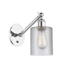 Innovations Lighting 317-1W-PC-G112 - Cobbleskill - 1 Light - 5 inch - Polished Chrome - Adjustable Sconce