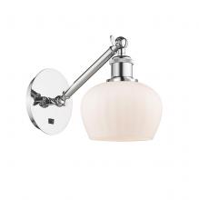 Innovations Lighting 317-1W-PC-G91 - Fenton - 1 Light - 7 inch - Polished Chrome - Adjustable Sconce