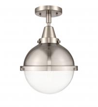 Innovations Lighting 447-1C-SN-HFS-82-SN - Hampden - 1 Light - 9 inch - Brushed Satin Nickel - Flush Mount