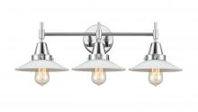 Innovations Lighting 447-3W-PC-G1 - Halophane - 3 Light - 27 inch - Polished Chrome - Bath Vanity Light