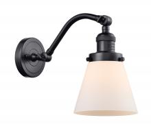 Innovations Lighting 515-1W-BK-G61 - Cone - 1 Light - 7 inch - Matte Black - Adjustable Sconce