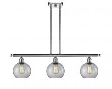 Innovations Lighting 516-3I-PC-G122C-8CL - Athens - 3 Light - 36 inch - Polished Chrome - Cord hung - Island Light