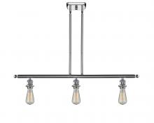 Innovations Lighting 516-3I-PC - Bare Bulb - 3 Light - 36 inch - Polished Chrome - Cord hung - Island Light