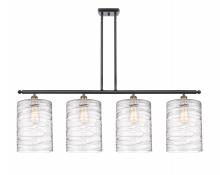 Innovations Lighting 516-4I-BAB-G1113-L - Cobbleskill - 4 Light - 48 inch - Black Antique Brass - Cord hung - Island Light