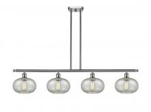 Innovations Lighting 516-4I-SN-G249-LED - Gorham - 4 Light - 48 inch - Brushed Satin Nickel - Cord hung - Island Light
