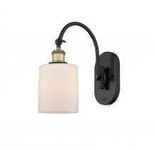 Innovations Lighting 518-1W-BAB-G111 - Cobbleskill - 1 Light - 5 inch - Black Antique Brass - Adjustable Swing Arm
