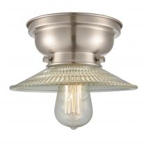 Innovations Lighting 623-1F-SN-G2 - Halophane - 1 Light - 9 inch - Brushed Satin Nickel - Flush Mount