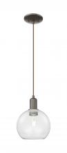 Innovations Lighting 716-1P-OB-G122-8 - Athens - 1 Light - 8 inch - Oil Rubbed Bronze - Cord hung - Mini Pendant