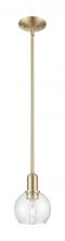 Innovations Lighting 716-1S-CB-G124-6 - Athens - 1 Light - 6 inch - Champagne Bronze - Stem hung - Mini Pendant
