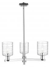 Innovations Lighting 716-3CR-PC-G1113 - Cobbleskill - 3 Light - 27 inch - Polished Chrome - Stem hung - Flush Mount