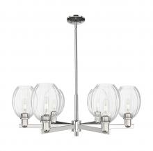 Innovations Lighting 716-6CR-PN-G459-6CL - Preston Bulb - 6 Light - 24 inch - Polished Nickel - Chandelier