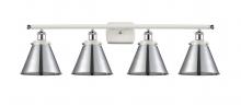 Innovations Lighting 916-4W-WPC-M13-PC - Appalachian - 4 Light - 36 inch - White Polished Chrome - Bath Vanity Light