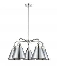 Innovations Lighting 916-5CR-PC-M13-PC - Appalachian - 5 Light - 27 inch - Polished Chrome - Chandelier