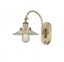 Innovations Lighting 918-1W-BB-G2 - Halophane - 1 Light - 9 inch - Brushed Brass - Sconce