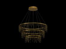 Golden 5461-32-26-18 SSG - Lucerna - 3-tier Chandelier