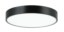 Matteo Lighting M13702BK - Plato Black Ceiling Mount