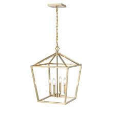 Millennium 3244-MG - 4-Light Pendant light Modern Gold