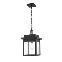 Millennium 2665-PBK - Belle Chasse 1-Light Outdoor Hanging Lantern Powder Coated Black