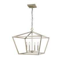 Millennium 3294-VW - 4-Light Pendant light Vintage White