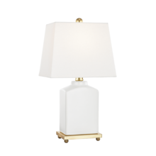 Mitzi by Hudson Valley Lighting HL268201-CL - Brynn Table Lamp