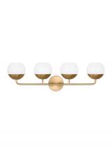 Visual Comfort & Co. Studio Collection 4468104EN3-848 - Alvin Four Light Wall / Bath