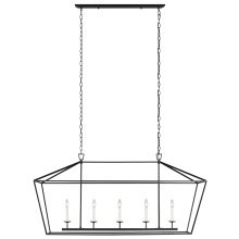 Visual Comfort & Co. Studio Collection 6692605EN-112 - Dianna Five Light Medium Linear Chandelier